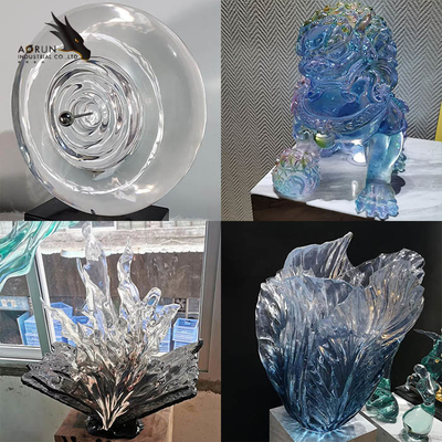 Lem Keras Tahan UV Epoxy Resin Crystal Clear Ultraviolet Curing Pouring