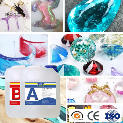 High Gloss Arts Epoxy SR77 Resin Lem Crystal Clear Handmade Untuk Kerajinan Perhiasan Lem