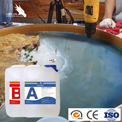 Aorun Clear Epoxy Resin Untuk Lukisan Dekorasi Dinding Seni,Produsen Resin Epoxy