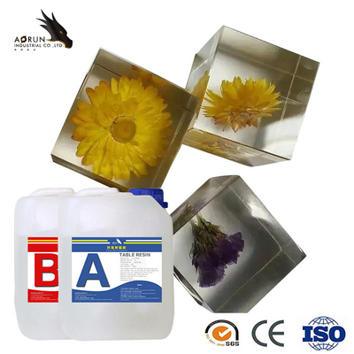 Top Coating Art Epoxy Resin Encapsulation Pengeringan Cepat Epoxy Tanpa Gelembung