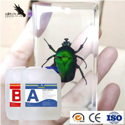 Top Coating Art Epoxy Resin Encapsulation Pengeringan Cepat Epoxy Tanpa Gelembung