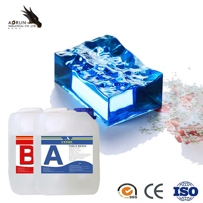 Resin Epoxy Seni Tahan UV Tanpa Voc Untuk Perhiasan Pengecoran Seni Panas Rendah