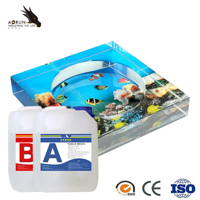 2: 1 Pengecoran Dan Pelapisan Resin Epoxy Gloss Tinggi Tahan Penuaan Panas