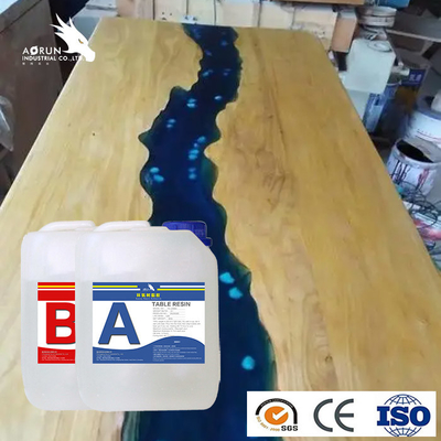 Kerajinan Seni DIY Kayu Epoxy Resin Cairan Kental Transparan Gloss Tinggi
