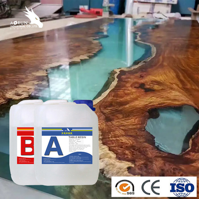 Kerajinan Seni DIY Kayu Epoxy Resin Cairan Kental Transparan Gloss Tinggi