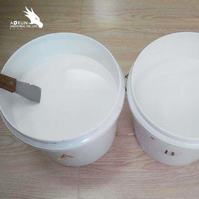 1:1 AB Cepat Kering Dua Bagian Epoxy Hardener ROHS Penyembuhan Cepat Jelas Kuning Muda