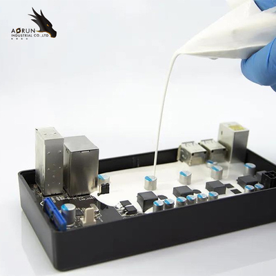 LED PCB Silicone Electronic Lem Lem Komponen Ganda Rendah VOC