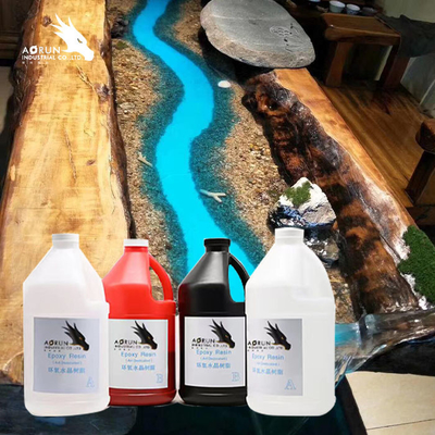 Dua Bagian Clear Epoxy Resin Untuk Epoxy Countertops Diy Clear Liquid Epoxy Resin Wood