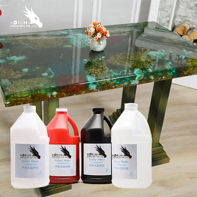 Epoxy Resin 1:1 Kristal Epoxy Resin Lem Clear Wood Table Top Countertop Coating