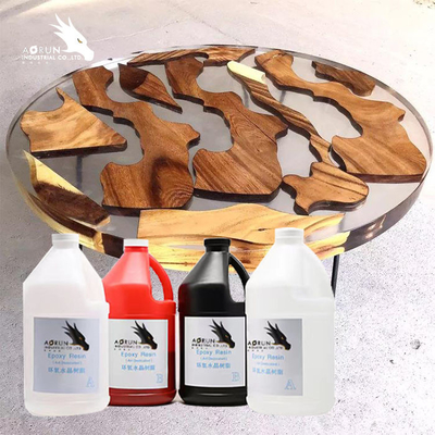 Epoxy Resin 1:1 Kristal Epoxy Resin Lem Clear Wood Table Top Countertop Coating