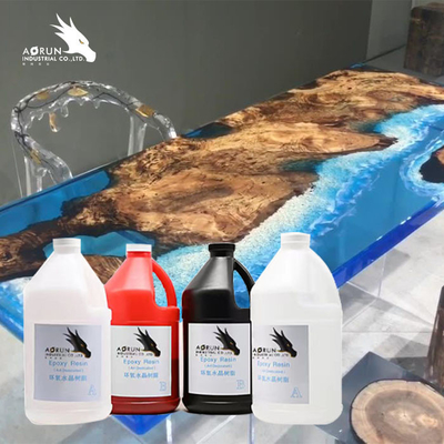 Perekat Aorun AZX-882 Grosir Epoxy Resin Liquid Epoxy Resin Countertops