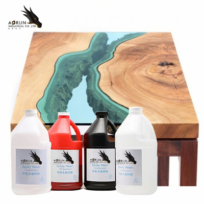 Epoxy Resin Kit Coating Kayu Karya Seni Gloss Epoxy Countertops DIY Table Top