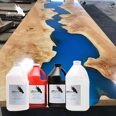 Epoxy Resin Kit Coating Kayu Karya Seni Gloss Epoxy Countertops DIY Table Top
