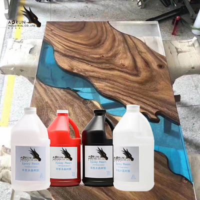 Crystal Clear Bar Table Top Epoxy Resin Coating Art Gloss Epoxy Countertops DIY