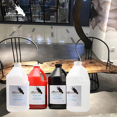 Table Top Ultraclear Deep Tuang Epoxy Tanpa Bau Self Leveling