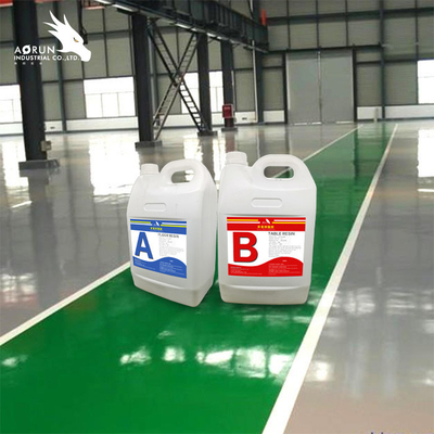 VOC Gratis Eco Friendly Epoxy Resin Coating Beton Lantai Garasi Lukisan