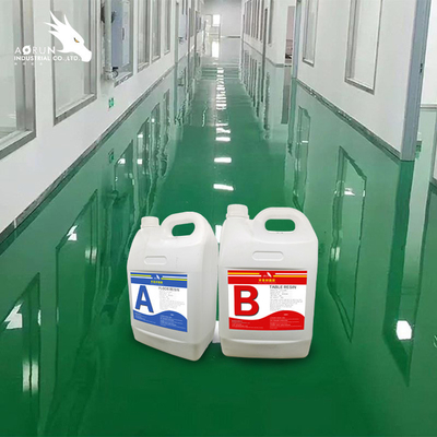 Pelapisan Kayu Epoxy Floor Resin Adhesive Solvent Free 3D Floor Coating Painting