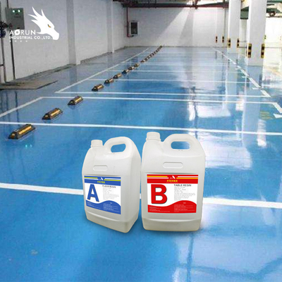 Pelapisan Kayu Epoxy Floor Resin Adhesive Solvent Free 3D Floor Coating Painting