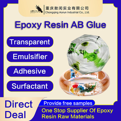 Karya Seni Kerajinan 3D Epoxy Resin Kanvas Lukisan / Pelapis Lantai Lem AB