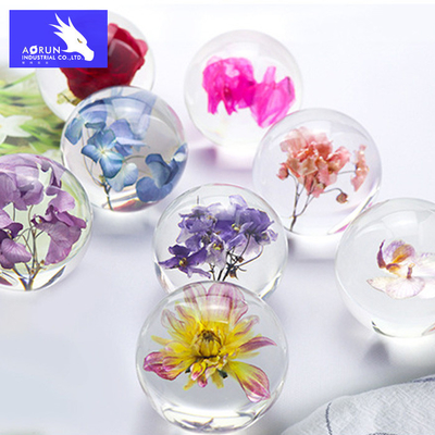 Crystal Clear Epoxy Resin Kit Art Proyek Perhiasan DIY Lem AB