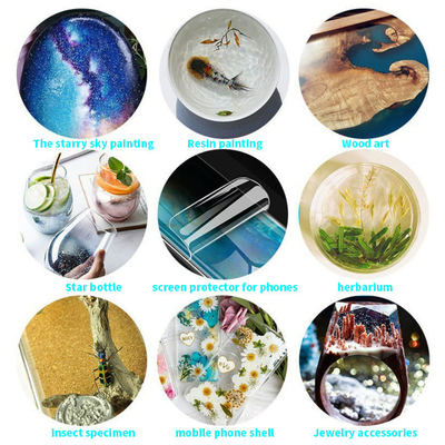 Angka Jam Resin Art Silicone Mould Untuk Epoxy Craft