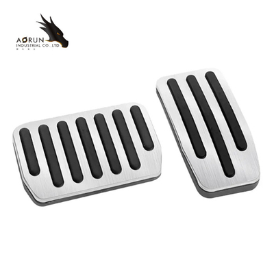 Aksesoris Aluminium Alloy Accelerator Brake Rest Pedal Car Foot Pedal Pads Untuk Tesla Model 3 Model Y