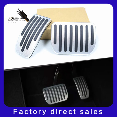 Aksesoris Aluminium Alloy Accelerator Brake Rest Pedal Car Foot Pedal Pads Untuk Tesla Model 3 Model Y