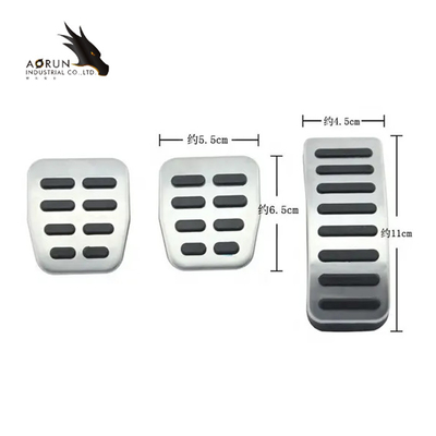 DI MT Mobil Gas Brake Rest Pedal Untuk VW Polo 6N 9N 6R Jetta MK4 Untuk Skoda Fabia Kursi Ibiza leon