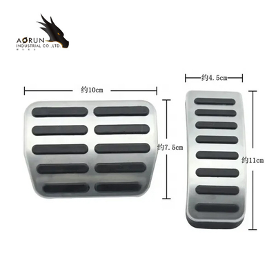 DI MT Mobil Gas Brake Rest Pedal Untuk VW Polo 6N 9N 6R Jetta MK4 Untuk Skoda Fabia Kursi Ibiza leon