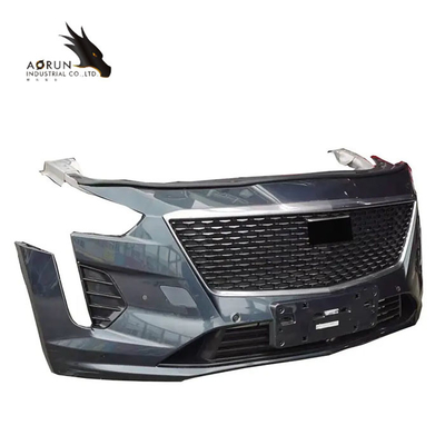 Kustomisasi Suku Cadang Untuk Cadillac CT6 Bumper Depan Material Grill Perakitan Aksesoris Bumper Mobil Depan Suku Cadang Mobil