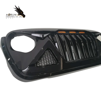 Aksesoris Mobil Grille Cocok untuk Jeep Wrangler JL 2018 2019 2020 2021 Aksesoris