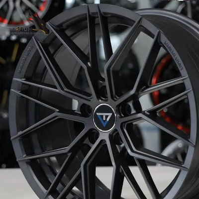 China Memproduksi Felgen Matt Black 18x8 PCD5x114.3 Velg Velg Roda Mobil Penumpang &amp; Roda Ban