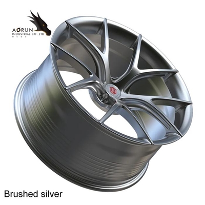 Roda kustom 16 hingga 24 inci paduan aluminium 6061-T6 5x130 5x112 5x120 5x108 5x114.3 Pelek ringan untuk rs6