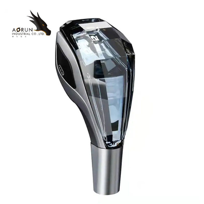 Auto Interior Aksesoris Sentuhan Kristal Bercahaya Pommeau De Levier De Vitesse De Voiture RGB Led Shift Knob Gear Mobil