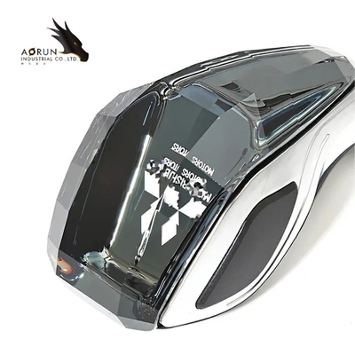 Auto Interior Aksesoris Sentuhan Kristal Bercahaya Pommeau De Levier De Vitesse De Voiture RGB Led Shift Knob Gear Mobil