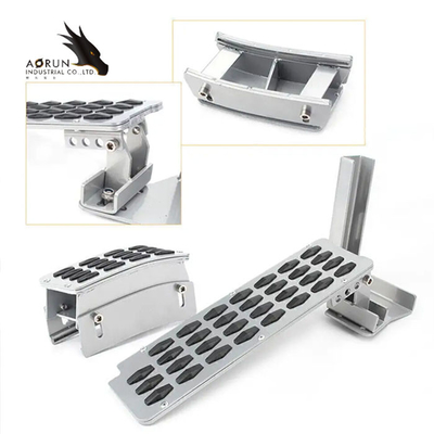 Aksesoris Mobil Adjustable Driver Foot Peg &amp; Pedal Gas untuk Jeep Wrangler JK 2007-201