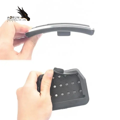 Foot Pedal Pads Set Untuk Tesla Model 3 Model Y Non-Slip Performance Aluminium Aksesoris Mobil