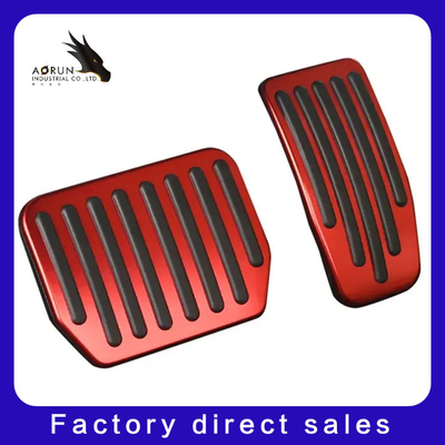 Foot Pedal Pads Set Untuk Tesla Model 3 Model Y Non-Slip Performance Aluminium Aksesoris Mobil