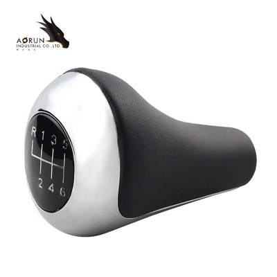 Roda Gear Olahraga yang Disesuaikan Sangat Cocok Elektroplating 5/6 Gear Shift Knob Penutup Pergeseran Kartun Otomatis
