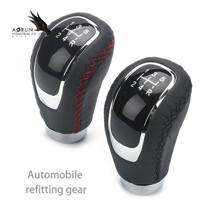 Mobil Shift Knob Kustom 5 Perubahan Kecepatan Tongkat Hitam Shifter Tuas Kepala Auto Universal Gear Shift Knob