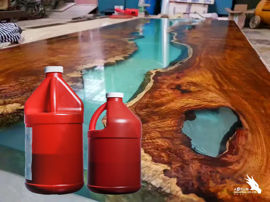 Crystal Clear Epoxy Resin Flooring Coating untuk Insulasi Lantai Beton Anti Debu Cat Lantai Epoxy dan Lantai Metalik