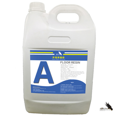 Lantai Cepat Curing Epoxy Resin Konstruksi 3D Tahan Air Resin Industri Epoxy