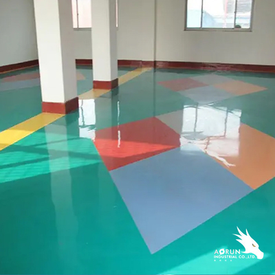 Lantai Garasi Self Leveling 3D Epoxy 3:1 AB Liquid Coating Pernis Isolasi Listrik