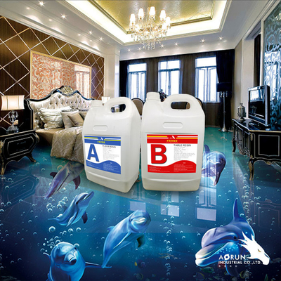 2:1 AB High Gloss Epoxy Resin 1mm Film Kering Tebal Gelembung Gratis