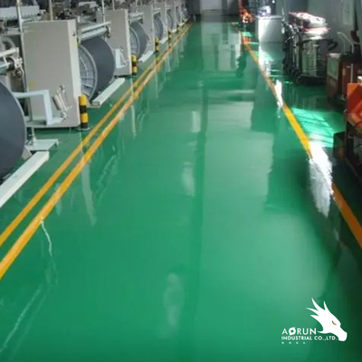 Tidak Ada Gelembung Lantai 3D Epoxy Resin Gratis Leveling Lantai Beton Transparan