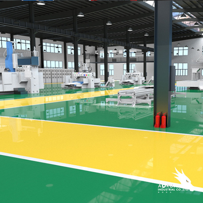 Penghapusan Gelembung Lantai Beton Epoxy Resin Self Defoaming Tinggi